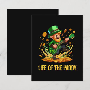 Leven van de aardappel, St. Patrick's Day Informatiekaartje