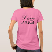 Leven van de dR.E.M T-shirt (Achterkant)
