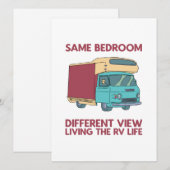 Leven van de levenscyclus van de RV Feestdagenkaart (Voorkant / Achterkant)