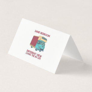 Leven van de levenscyclus van de RV Visitekaartjes