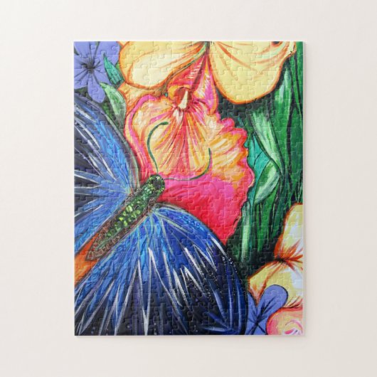 Leven van de Vlinder Legpuzzel (Verticaal)