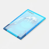 Leven van dolfijn onderwater Zee Post-it® Notes (Schuin)