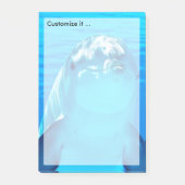 Leven van dolfijn onderwater Zee Post-it® Notes (Voorkant)