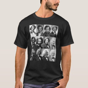 Leven van Frederick Douglass  Black History T-shirt