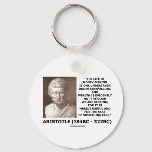 Leven van geldmakende Compulsion Wealth (Aristotel Sleutelhanger