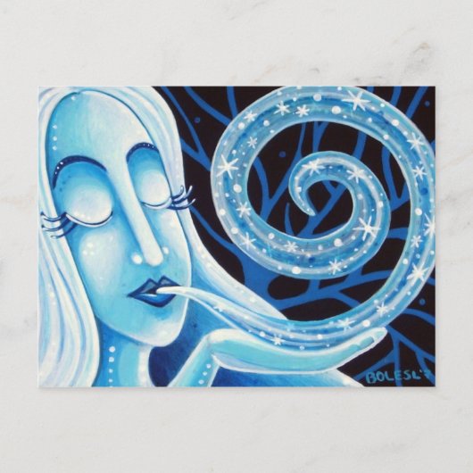 Leven van het Briefkaart van de winter (Voorkant)