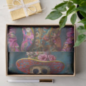 Leven van het skelet2 tissuepapier (Geschenk)