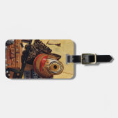 Leven van jongens bagagelabel (Voorkant horizontaal)