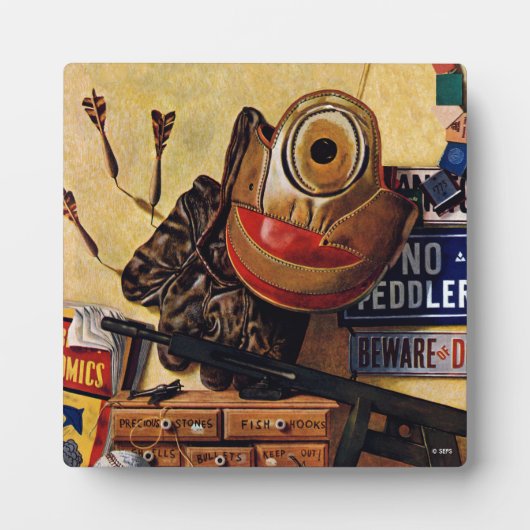 Leven van jongens fotoplaat (Voorkant)