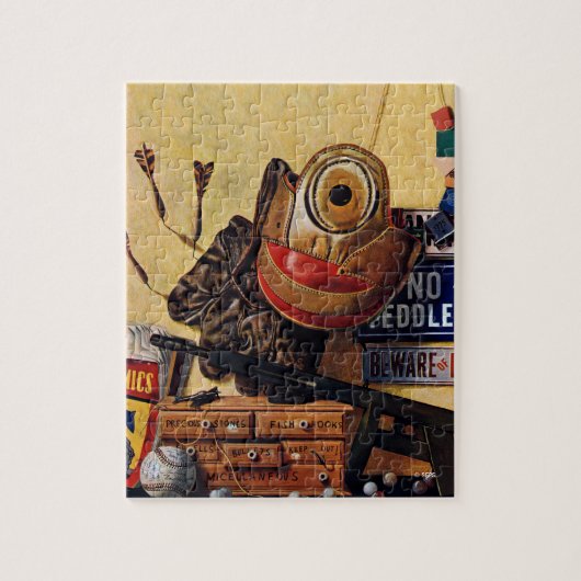 Leven van jongens legpuzzel (Verticaal)