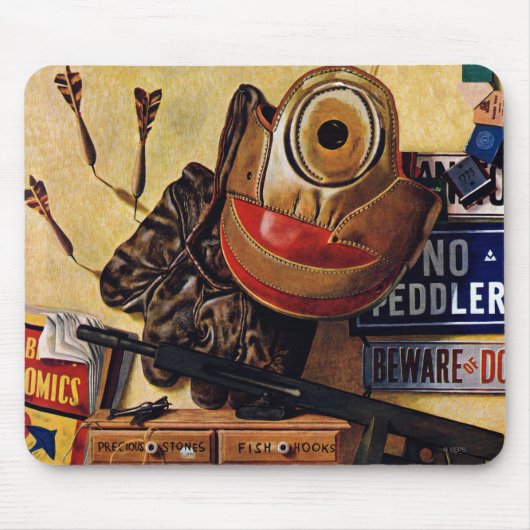 Leven van jongens muismat (Voorkant)