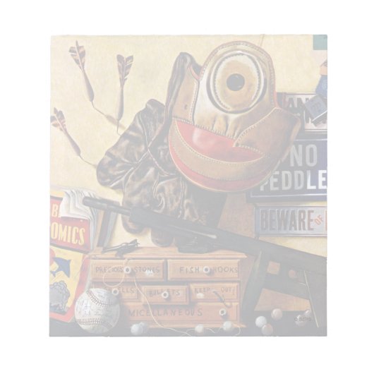 Leven van jongens notitieblok (Voorkant)