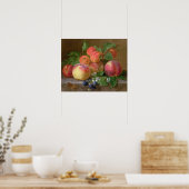 Leven van perziken poster (Keuken)
