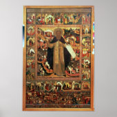 Leven van Sint Sergius of Radonesh, 1640 Poster (Voorkant)