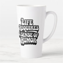 "Leven vereist een gevoel voor humor"