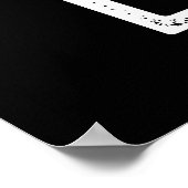 Leven vieren met schelp Leuke schelp grap Donkere  Poster (Hoek)