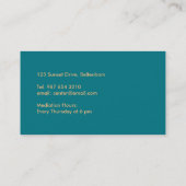 Leven Visitekaartje (Achterkant)