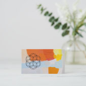 Leven Visitekaartje (Staand voorkant)