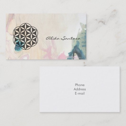 Leven Visitekaartje (Voorkant / Achterkant)