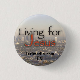 Leven voor Jesus Pinback Button