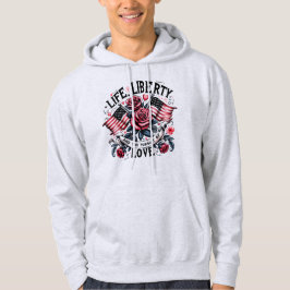 Leven, vrijheid & streven naar liefde - Hoodi Swea Hoodie