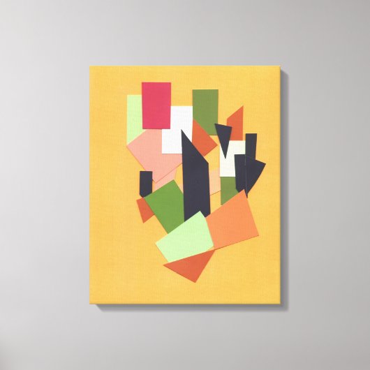 "Leven" Wanddecor Canvas Afdruk (Voorkant)