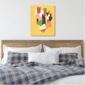 "Leven" Wanddecor Canvas Afdruk (Insitu (Slaapkamer))