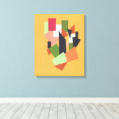 "Leven" Wanddecor Canvas Afdruk (Insitu (Houten vloer))