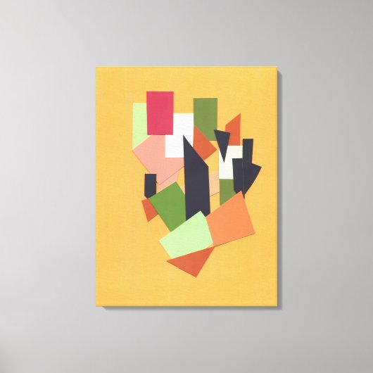 "Leven" Wanddecor Canvas Afdruk (Voorkant)