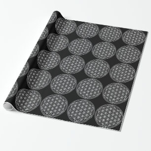 Leven - wit cadeaupapier