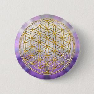 Leven Yantra Ronde Button 5,7 Cm