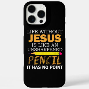 Leven zonder Jezus Funny Christelijk geloof iPhone 16 Pro Max Hoesje
