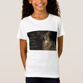 Leven zonder katten? Ik denk het niet. T-shirt