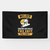 Levenaar dat iemand gebouwd is die je niet kunt spandoek (Horizontaal)