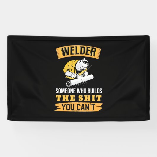 Levenaar dat iemand gebouwd is die je niet kunt spandoek (Horizontaal)