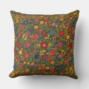 Levend Antiek Botanische Tuin Patroon Kussen