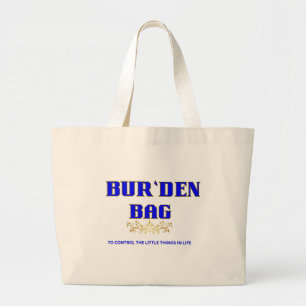LEVEND BLAUWE NATUURLIJKE KATOENEN JUMBO DAMES BUR GROTE TOTE BAG
