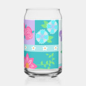 Levend Bloeiend Bloemendesign Blikvorm Glas (Links)