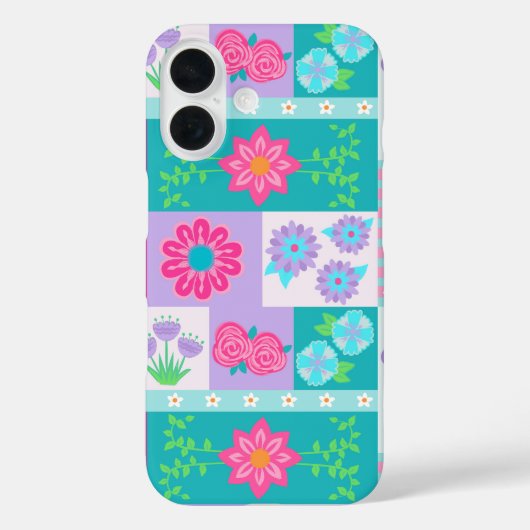 Levend Bloeiend Bloemendesign Case-Mate iPhone Case (Achterkant)
