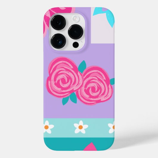Levend Bloeiend Bloemendesign Case-Mate iPhone Case (Achterkant)