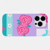 Levend Bloeiend Bloemendesign Case-Mate iPhone Case (Achterkant (horizontaal))
