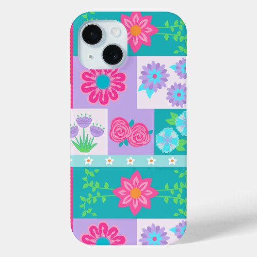 Levend Bloeiend Bloemendesign Case-Mate iPhone Case (Achterkant)