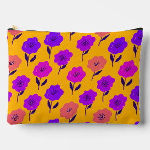 Levend bloempatroon etui