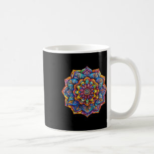 Levend Boheems Mandala Meditatie Chakra Patroon Koffiemok