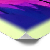 Levend bos bij maanlicht poster (Hoek)