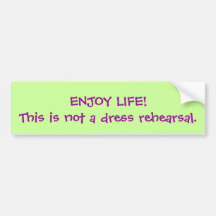 LEVEND. BUMPERSTICKER
