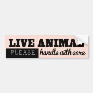 LEVEND DIERENhandvat met ZorgPet Kennel Sticker