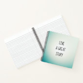 LEVEND EEN GROOT VERHAAL Notitieboek (Binnen)