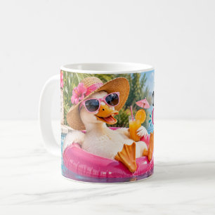 Levend in mijn beste kwakleven eendenmok koffiemok