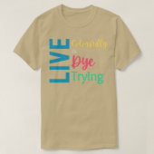 Levend kleurrijk of kleurdrogend Shirt Haarstylist (Design voorkant)